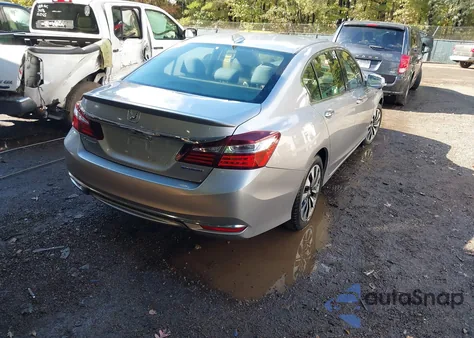 2017 Honda Accord Hybrid from USA, damaged, VIN JHMCR6F36HC020933